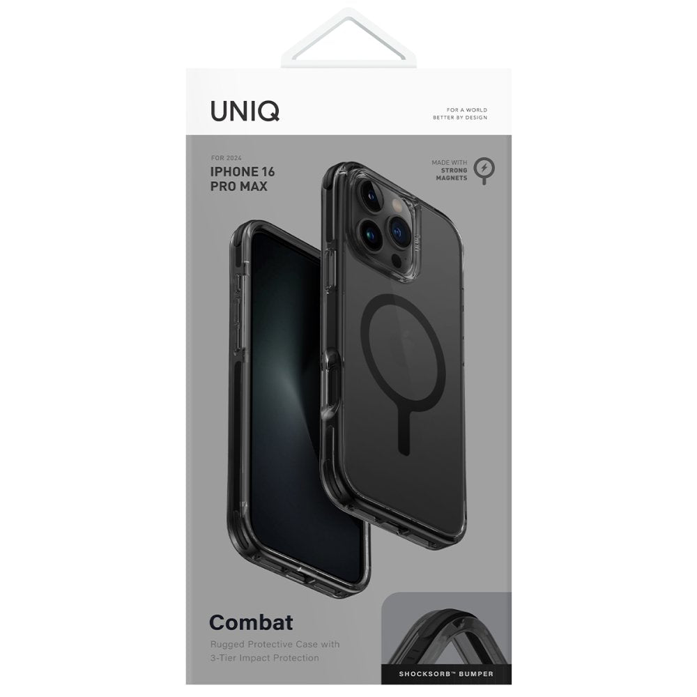 Uniq iPhone 16 Pro Combat Magsafe Telefon Kılıfı - 8 Uniq iPhone 16 Pro Combat Magsafe Telefon Kılıfı - 8